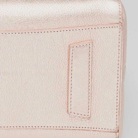 Givenchy Metallic Pink Sugar Goatskin Leather Small Antigona Bag - Picture 5 of 11